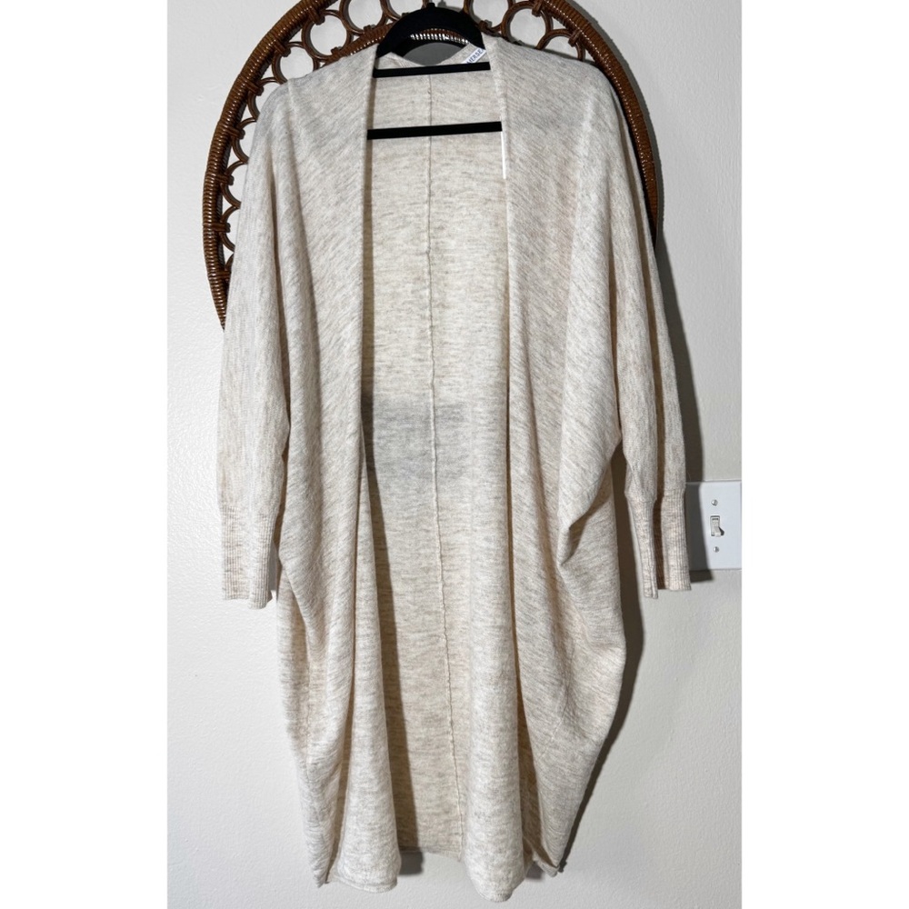 NWT Mersea London open front lightweight cardigan tan